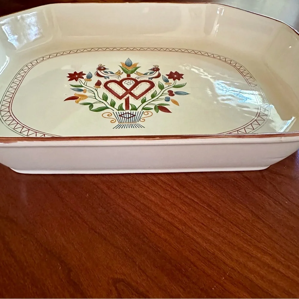 Vintage American Scenic by Raintree 10x13 Baker Casserole Dish